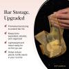 imageKitsch x Star Wars Stormtrooper Soap Saver Bag  Patented Mesh Bag Soap Holder for Body Wash Bar  Extends Use ampamp Prevents Soggy Mess  Recycled Mesh Beauty Pouch EcoFriendlyC3po