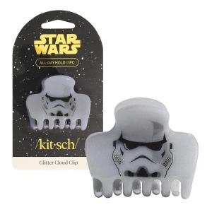 imageKitsch x Star Wars Stormtrooper Glitter Hair Clip for Women  Iconic GalaxyInspired Claw Clip  EcoFriendly Recycled Plastic Strong Secure Grip  Ideal Gifts for Women Hair Accessories for GirlsStormtrooper