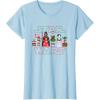 imageStar Wars Holiday Galactically Festive Christmas Logo TShirtBaby Blue
