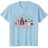 imageStar Wars Holiday Galactically Festive Christmas Logo TShirtBaby Blue