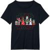 imageStar Wars Holiday Galactically Festive Christmas Logo TShirtBlack