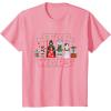 imageStar Wars Holiday Galactically Festive Christmas Logo TShirtPink