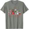 imageStar Wars Holiday Galactically Festive Christmas Logo TShirtOlive Heather