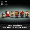 imageLEGO Star Wars BrickHeadz The Phantom Menace  Collectible Star Wars Figures of Annakin Darth Maul ampamp More  Gift for Fans  40676