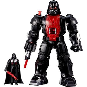imageSTAR WARS Epic World of Action Darth Vader Ultimate Mech Force Suit 11Inch Mech Suit ampamp 4Inch Action Figure Toys for Boys ampamp Girls Ages 4