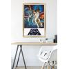 imageTrends International Star Wars A New Hope  One Sheet No Billing Block Wall Poster 34L x 224W Premium Unframed VersionGold Framed Version