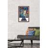 imageTrends International Star Wars A New Hope  One Sheet No Billing Block Wall Poster 34L x 224W Premium Unframed VersionMahogany Framed Version