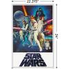 imageTrends International Star Wars A New Hope  One Sheet No Billing Block Wall Poster 34L x 224W Premium Unframed VersionUnframed Version