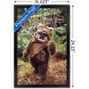imageTrends International Star Wars Return of the Jedi  Wicket W Warrick Wall Poster 34L x 224W Premium Unframed VersionBlack Framed Version