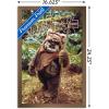 imageTrends International Star Wars Return of the Jedi  Wicket W Warrick Wall Poster 34L x 224W Premium Unframed VersionBronze Framed Version