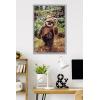 imageTrends International Star Wars Return of the Jedi  Wicket W Warrick Wall Poster 34L x 224W Premium Unframed VersionGray Framed Version