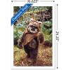 imageTrends International Star Wars Return of the Jedi  Wicket W Warrick Wall Poster 34L x 224W Premium Unframed VersionWhite Framed Version
