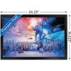 imageTrends International Star Wars Saga  Galaxy Wall Poster 34L x 224W Premium Unframed VersionBlack Framed Version
