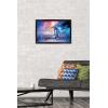 imageTrends International Star Wars Saga  Galaxy Wall Poster 34L x 224W Premium Unframed VersionBlack Framed Version