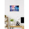 imageTrends International Star Wars Saga  Galaxy Wall Poster 34L x 224W Premium Unframed VersionBlonde Framed Version
