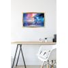imageTrends International Star Wars Saga  Galaxy Wall Poster 34L x 224W Premium Unframed VersionGold Framed Version