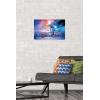 imageTrends International Star Wars Saga  Galaxy Wall Poster 34L x 224W Premium Unframed VersionPremium Poster  Mount Bundle