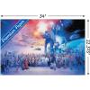 imageTrends International Star Wars Saga  Galaxy Wall Poster 34L x 224W Premium Unframed VersionPremium Unframed Version