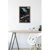 imageTrends International Star Wars Saga  Space Battle Wall Poster 22375quot x 34quot Premium Unframed VersionBarnwood Framed Version