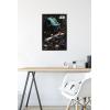imageTrends International Star Wars Saga  Space Battle Wall Poster 22375quot x 34quot Premium Unframed VersionBlack Framed Version
