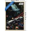 imageTrends International Star Wars Saga  Space Battle Wall Poster 22375quot x 34quot Premium Unframed VersionBlonde Framed Version