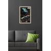 imageTrends International Star Wars Saga  Space Battle Wall Poster 22375quot x 34quot Premium Unframed VersionBlonde Framed Version
