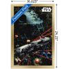 imageTrends International Star Wars Saga  Space Battle Wall Poster 22375quot x 34quot Premium Unframed VersionGold Framed Version