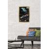 imageTrends International Star Wars Saga  Space Battle Wall Poster 22375quot x 34quot Premium Unframed VersionGold Framed Version