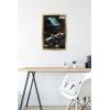 imageTrends International Star Wars Saga  Space Battle Wall Poster 22375quot x 34quot Premium Unframed VersionGold Framed Version