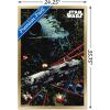 imageTrends International Star Wars Saga  Space Battle Wall Poster 22375quot x 34quot Premium Unframed VersionGold Framed Version