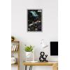 imageTrends International Star Wars Saga  Space Battle Wall Poster 22375quot x 34quot Premium Unframed VersionGray Framed Version
