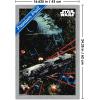 imageTrends International Star Wars Saga  Space Battle Wall Poster 22375quot x 34quot Premium Unframed VersionGray Framed Version