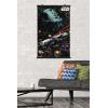 imageTrends International Star Wars Saga  Space Battle Wall Poster 22375quot x 34quot Premium Unframed VersionPremium Poster  Clip Bundle