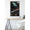 imageTrends International Star Wars Saga  Space Battle Wall Poster 22375quot x 34quot Premium Unframed VersionPremium Poster  Clip Bundle