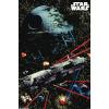 imageTrends International Star Wars Saga  Space Battle Wall Poster 22375quot x 34quot Premium Unframed VersionPremium Unframed Version