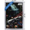 imageTrends International Star Wars Saga  Space Battle Wall Poster 22375quot x 34quot Premium Unframed VersionSilver Framed Version