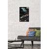imageTrends International Star Wars Saga  Space Battle Wall Poster 22375quot x 34quot Premium Unframed VersionWhite Framed Version