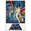 imageTrends International Star Wars A New Hope  One Sheet No Billing Block Wall Poster 34L x 224W Premium Unframed VersionUnframed Version