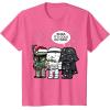 imageStar Wars Christmas Boba Its Cold Outside Graphic TShirt TShirtPink Heather