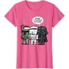 imageStar Wars Christmas Boba Its Cold Outside Graphic TShirt TShirtPink Heather