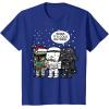 imageStar Wars Christmas Boba Its Cold Outside Graphic TShirt TShirtRoyal Blue