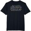 imageStar Wars Christmas Lights Logo TShirtBlack