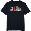 imageStar Wars Holiday Galactically Festive Christmas Pattern TShirtBlack