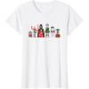 imageStar Wars Holiday Galactically Festive Christmas Pattern TShirtWhite