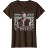 imageStar Wars I Noel Han Solo Holiday Humor Christmas TShirt TShirtBrown
