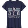 imageStar Wars I Noel Han Solo Holiday Humor Christmas TShirt TShirtNavy Blue