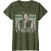 imageStar Wars I Noel Han Solo Holiday Humor Christmas TShirt TShirtOlive Green