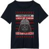 imageStar Wars Vader Lack Of Cheer Ugly Christmas Sweater TShirt TShirtBlack