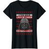 imageStar Wars Vader Lack Of Cheer Ugly Christmas Sweater TShirt TShirtBlack