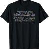 imageStar Wars Christmas Lights Logo TShirtBlack